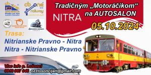 Vlakom na Autosalón Nitra